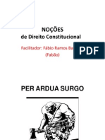 Direito Constitucional Aula 1