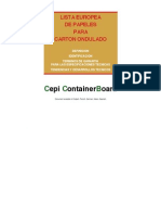 Lista Europea de Papeles para Carton Ondulado PDF