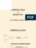 Embriologia y Genetica