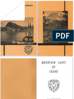 Mountain Lakes of Idaho 1973 8th Printing