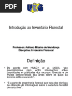 Unidade 1 - Introdução Ao Inventário Florestal