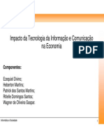 Impacto Das TIC Na Economia - Resumido PDF