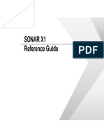 SONAR X1 Reference Guide en