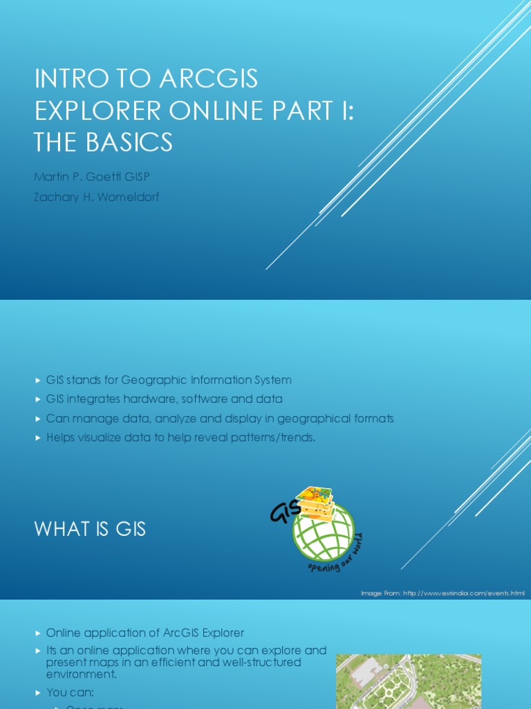 ArcGIS Explorer: A Beginner's Guide | PDF | Arc Gis | Esri