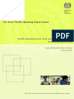 Youth Employment and Unemployment: An Indian Perspective: ILO Asia-Pacific Working Paper Series