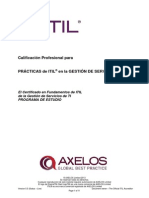 Latin American Spanish Syllabus Itil Foundation v5.5