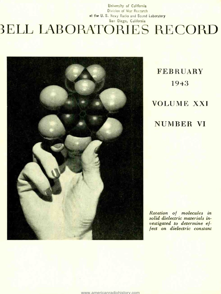 Bell Laboratories Record 1943 02 | PDF