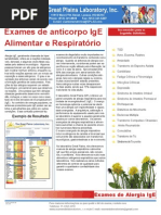 Paper GPL - Exames de Anticorpo IgE Alimentar e Respiratório