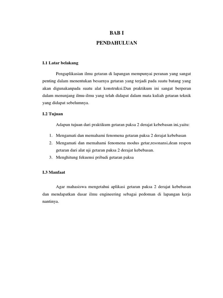 Getaran Mekanik 2 Dof