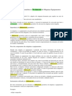 Alinhamento Geométrico e Nivelamento de Máquinas Equipamentos