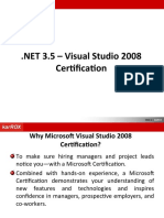 NET 3.5 Visual studio 2008 Certification by Karrox