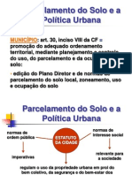 Parcelamento Do Solo Urbano - Tudo e Algo Mais