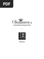 Download Glamorous Theme Documentation by bjacklb SN220146753 doc pdf