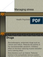 Managing Stress: Health Psychology