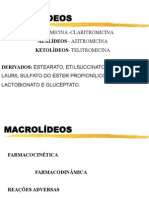 Macrolideos Tetraciclinas Amg Cloranfenicol Diversos Enfermagem