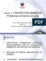 10.- SEIA y Proyectos Mineros. Problemas Normativos Actuales