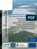 Informe de Capitalización Proyecto DIPECHO Río Grande. Castellano