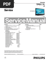 TPS1.1L: Colour Television Chassis
