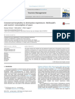 Commercial Hospitality in Destination Experiences McDonaldGÇÖs