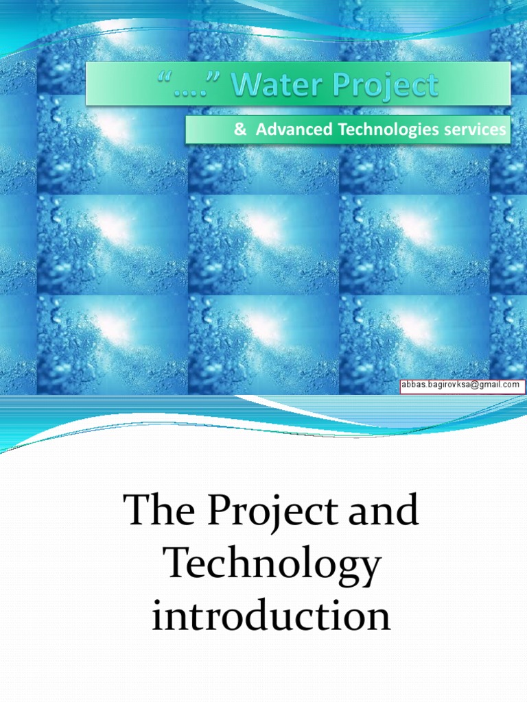 Fresh Water Discovery Project in Africa | PDF | Fee | Water
