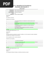 Act 1 Revision Presaberes