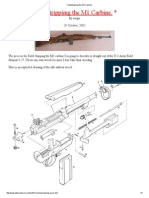 Fieldstrippimg The M1 Carbine A GOOD MANUAL