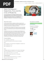 Download Sren Kierkegaard - Subjectivity Irony and the Crisis of Modernity _ Coursera by Dey Sanz SN220170302 doc pdf