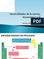 Numeral 7y8 Norma Iso 9001 2008