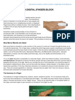 How To Perform A Digital Finger Block PDF