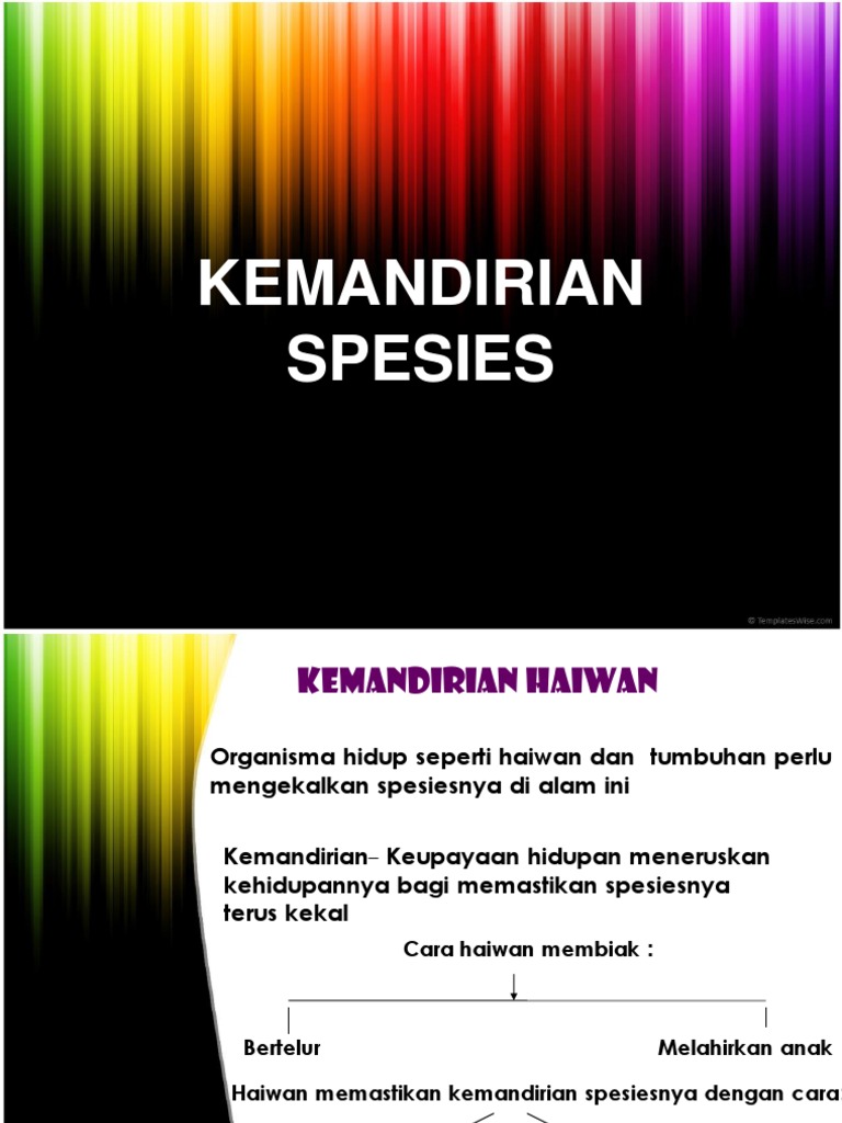 Kemandirianspesiesbaru Pdf