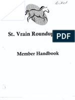 St. Vrain Roundup Member Handbook