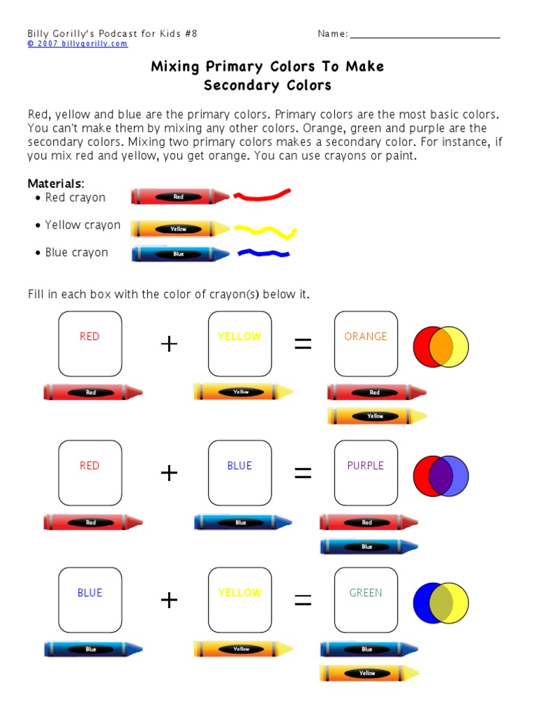 Primary Colors | PDF