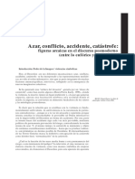 Azar, Conflicto, Accidente, Catástrofe:: Figuras Arcaicas en El Discurso Posmoderno (Entre Lo Eufórico y Lo Disfórico)