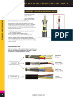 Selection of Cables Intended For Use in Hazardous Areas: Cable Gland AND Cable Connection Specialists