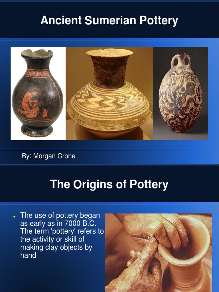 sumerian pottery Sumer Mesopotamia Free 30day Trial Scribd