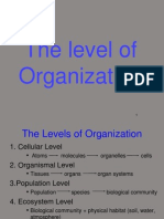 Level of Organization