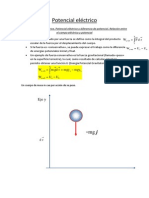 Potencial Eléctrico