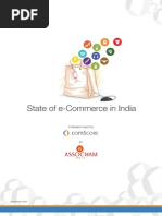 Comscore ASSOCHAM Report State of Ecommerce in India