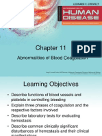 Abnormalities of Blood Coagulation