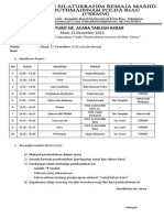 Hasil Syuro Sie Acara Ta Desember