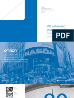 EU Omron Corporate Profile Brochure