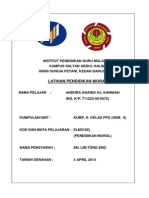 TUGASAN LATIHAN MORAL Sem 6