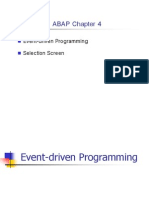 ABAP Event Driven Programming