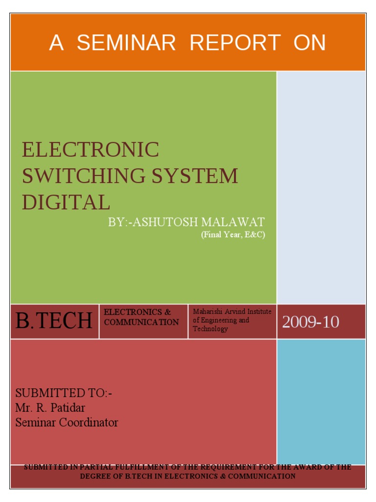 Ewsd-Electronic Switching System Digital | PDF | Telephone Exchange ...