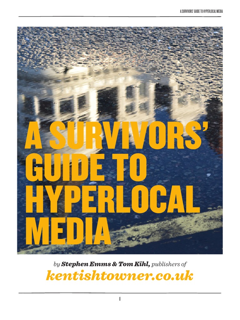 Hyperlocal Media Success Guide | PDF | Advertising | Twitter