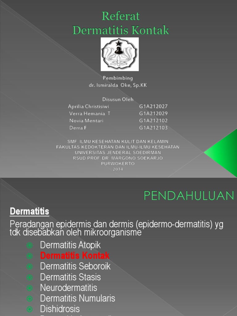 Dermatitis Kontak