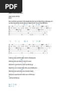 Let Her Go Lyrics Chords