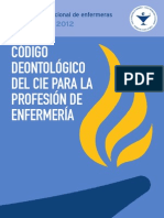 Código Deontológico Spanish