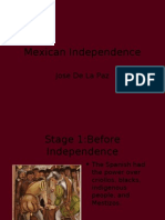 Mexican Independence: Jose de La Paz