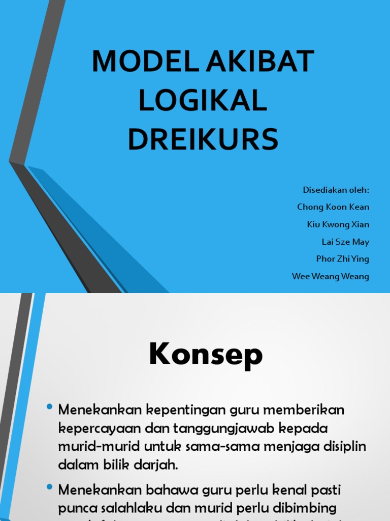 Model Akibat Logikal Dreikurs | PDF